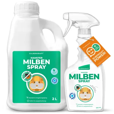 SILBERKRAFT Spray anti-acariens pour hamsters