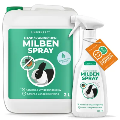 SILBERKRAFT Spray anti-acariens pour lapins/hares
