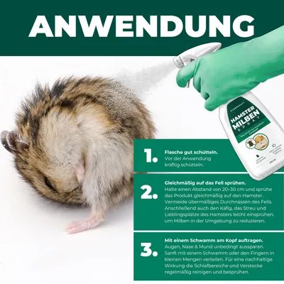 SILBERKRAFT Spray anti-acariens pour hamsters SILBERKRAFT Spray anti-acariens pour hamsters