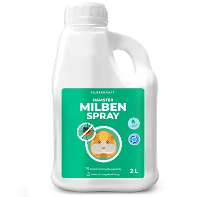 SILBERKRAFT Spray anti-acariens pour hamsters