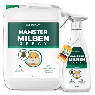SILBERKRAFT Spray anti-acariens pour hamsters SILBERKRAFT Spray anti-acariens pour hamsters
