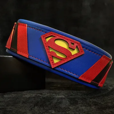 Bestia Custom Dog Gear - Le collier Superman