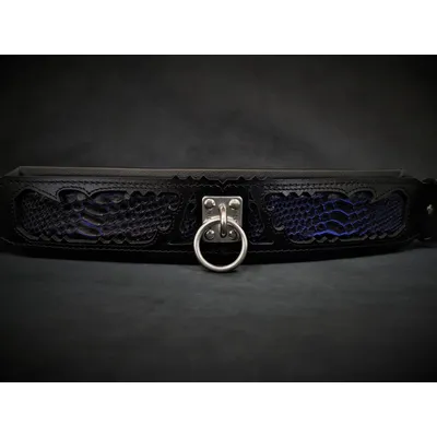Bestia Custom Dog Gear - Le collier Indigo