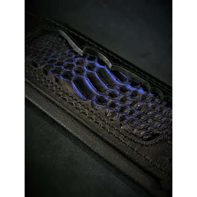 Bestia Custom Dog Gear - Le collier Indigo