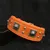 Bestia Custom Dog Gear - Le collier marron Eros