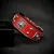 Bestia Custom Dog Gear - Le collier Eros rouge de 2 pouces de large Bestia Custom Dog Gear - Le collier Eros rouge de 2 pouces de large