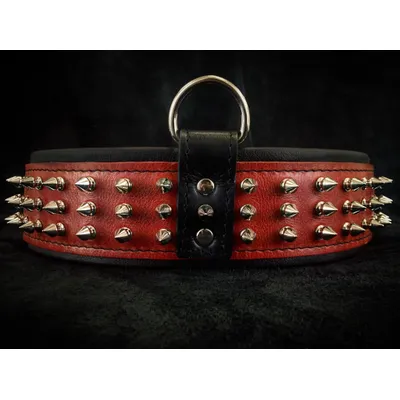 Collier Géant Argent Rouge