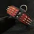 Bestia Custom Dog Gear - Le collier rouge géant argenté Bestia Custom Dog Gear - Le collier rouge géant argenté