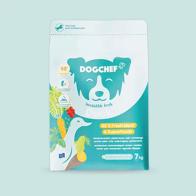 Dog Chef Croquettes Naturelles au Canard Frais pour chien