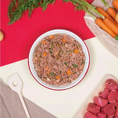 Dog Chef Repas Frais Cuisiné - Boeuf Frais - 100% Naturel pour chien