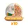 Lot de 10 Repas Frais au Poulet 300g