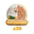 Lot de 20 Repas Frais au Poulet 300g