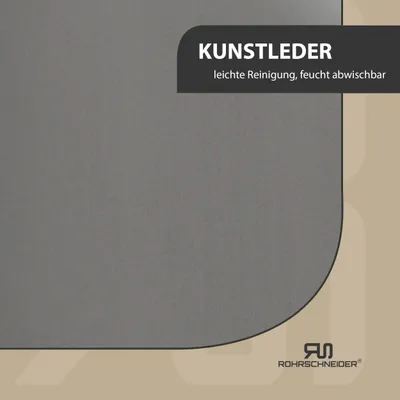 Rohrschneider Gepolstertes Hundesofa mit Chromfüssen