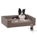 Rohrschneider Canapé pour chien rembourré avec pieds chromés
