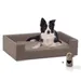 Rohrschneider Gepolstertes Hundesofa mit Chromfüssen