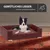 Rohrschneider Gepolstertes Hundesofa mit Chromfüssen