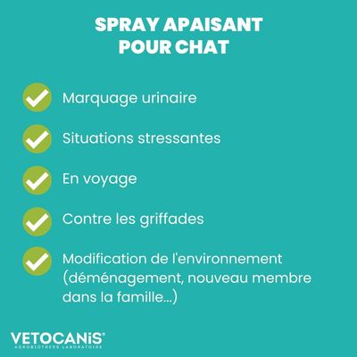 Vetocanis, Spray Anti Stress chat