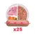 Lot de 25 Repas Frais au Porc 300g
