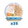 35er-Pack Frische Mahlzeiten mit Fisch 300 g