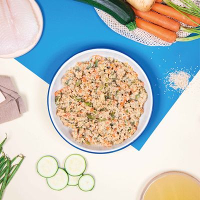 Dog Chef Repas Frais Cuisiné - Poisson Frais - 100% Naturel pour chien