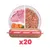 Lot de 20 Repas Frais au Porc 300g
