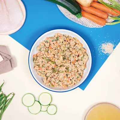 Dog Chef Repas Frais Cuisiné - Poisson Frais - 100% Naturel pour chien