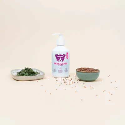Dog Chef Skin & Hair Booster - Complément Huile chien - Peau saine & pelage