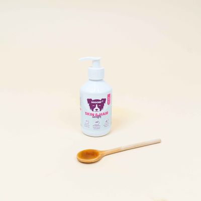 Dog Chef Skin & Hair Booster - Complément Huile chien - Peau saine & pelage