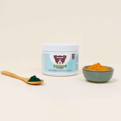 Dog Chef Senior Booster - Complément Chien Senior - Santé & longévité Dog Chef Senior Booster - Complément Chien Senior - Santé & longévité