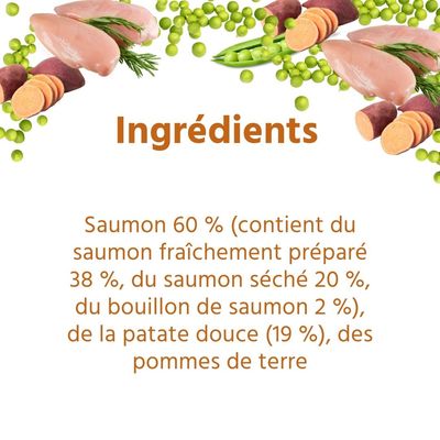 Wildfang® Croquettes Junior au saumon pour chiots - sans céréales