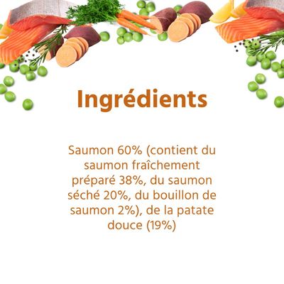 Wildfang® Croquettes Junior au saumon pour chiots - sans céréales