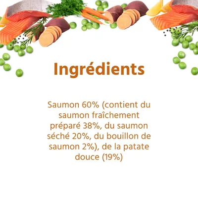 Wildfang® Croquettes Junior au saumon pour chiots - sans céréales