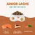 Wildfang® Croquettes Junior au saumon pour chiots - sans céréales
