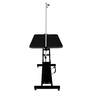 Monstershop Table Noire de Toilettage Hydraulique avec Plateau