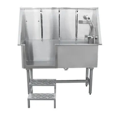 Monstershop Baignoire de Toilettage Inox