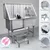 Monstershop Baignoire de Toilettage Inox