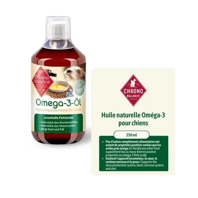 ChronoBalance - huile naturelle Oméga-3 pour chiens