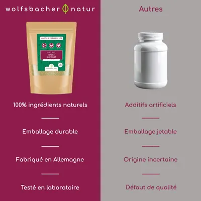 Wolfsbacher Natur Poudre estomac & intestin