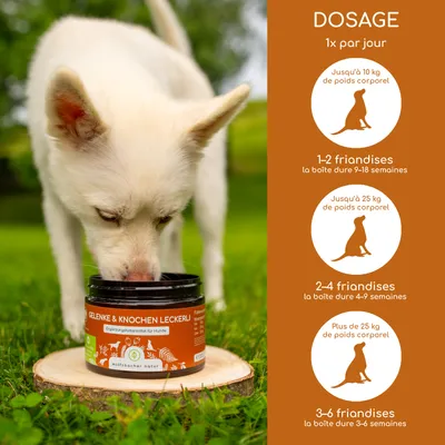 Wolfsbacher Natur Snacks fonctionnels Articulations & Os