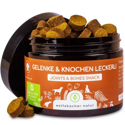 Wolfsbacher Natur Snacks fonctionnels Articulations & Os Wolfsbacher Natur Snacks fonctionnels Articulations & Os