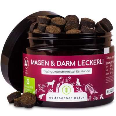 Wolfsbacher Natur Snacks fonctionnels Estomac & Intestin