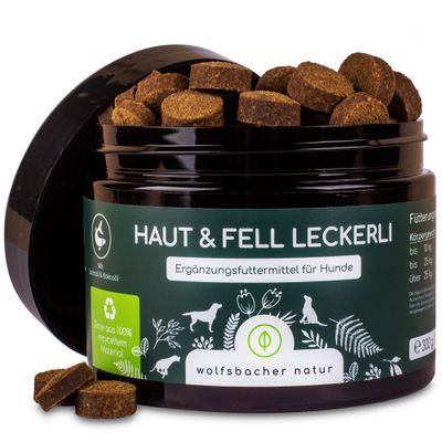 Wolfsbacher Natur Snacks fonctionnels Peau & Pelage