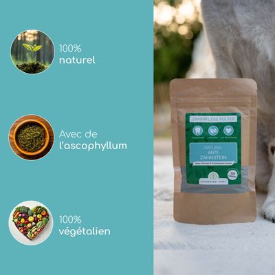 Wolfsbacher Natur Poudre aux algues Ascophyllum nodosum pour chiens