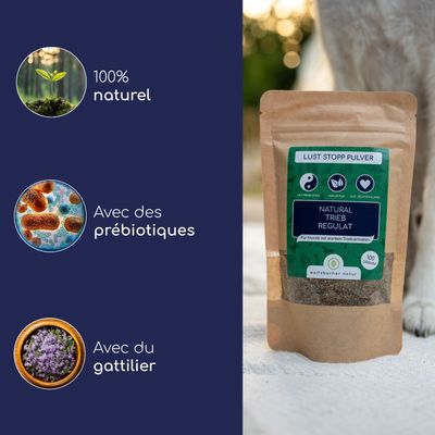 Wolfsbacher Natur Poudre Libido Balance pour chiens