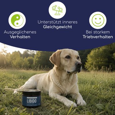 Wolfsbacher Natur Libido Balance Pulver für Hunde