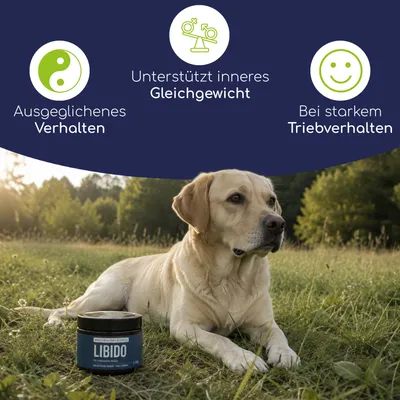 Wolfsbacher Natur Libido Balance Pulver für Hunde