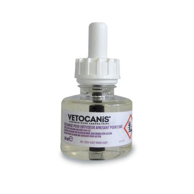 Vetocanis, 3x Recharges 48ml pour Diffuseur Apaisant Chat