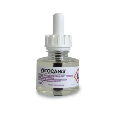 Vetocanis, 3x Recharges 48ml pour Diffuseur Apaisant Chat