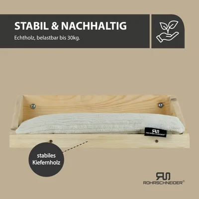 Rohrschneider Natürliche Kletteretage mit Kissen