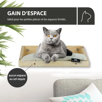 Rohrschneider Marche d'escalade naturelle avec coussin